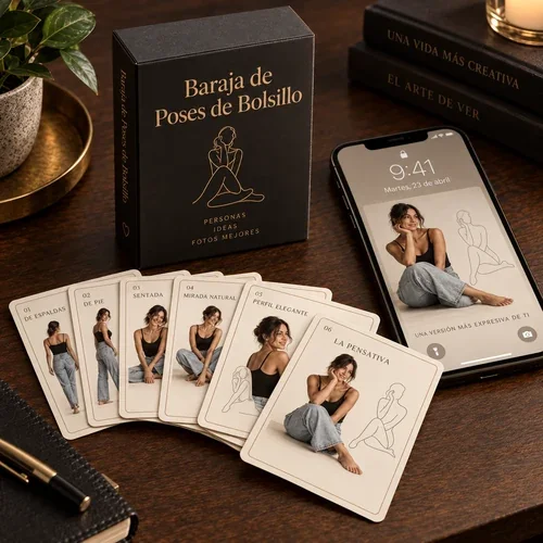 Baraja de poses de bolsillo